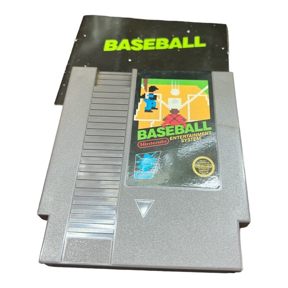 Nintendo Other - Vintage Baseball Sports Series Nintendo Game with Booklet and Sleeve
